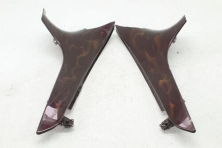 08-10 Victory Vision Right Left Front Side Seat Panels Trims Cowls Fairings