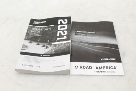 19-21 Can-am Ryker 600  Owners Manual Book
