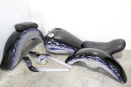 00-06 Harley-Davidson Fatboy Complete Tin Set