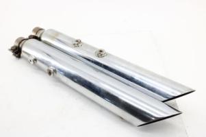 07-09 Harley Davidson Softail Deluxe Flstn Muffler Exhaust Set