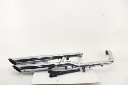 2005 Harley Davidson Fatboy Flstf Full Exhaust System Header Pipe Muffler